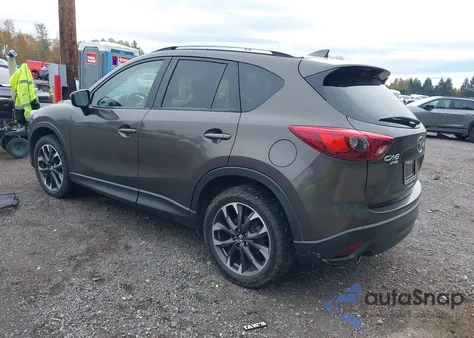 2016 Mazda Cx-5 Grand Touring из США, поврежденный, VIN JM3KE4DY8G0865396